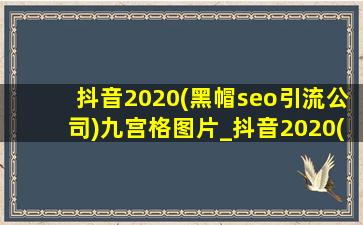 抖音2020(黑帽seo引流公司)九宫格图片_抖音2020(黑帽seo引流公司)九宫格图片礼花
