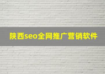 陕西seo全网推广营销软件